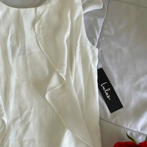 Lulus Audree ruffle mini dress - Picture 5 of 8